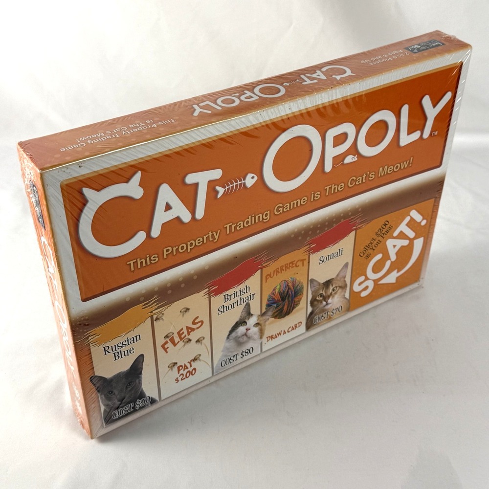 Board Game - Cat-Opoly Catopoly Cats (New) Factory Sealed - Picture 3 of 6